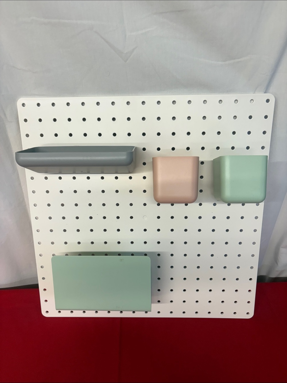 Member's Mark White Pegboard Organizer - Multi- 12 Piece Set - Picture 5 of 7